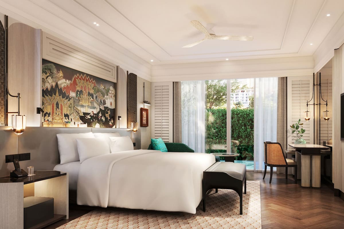 1 habitación, ropa de cama de alta calidad, edredón y minibar
