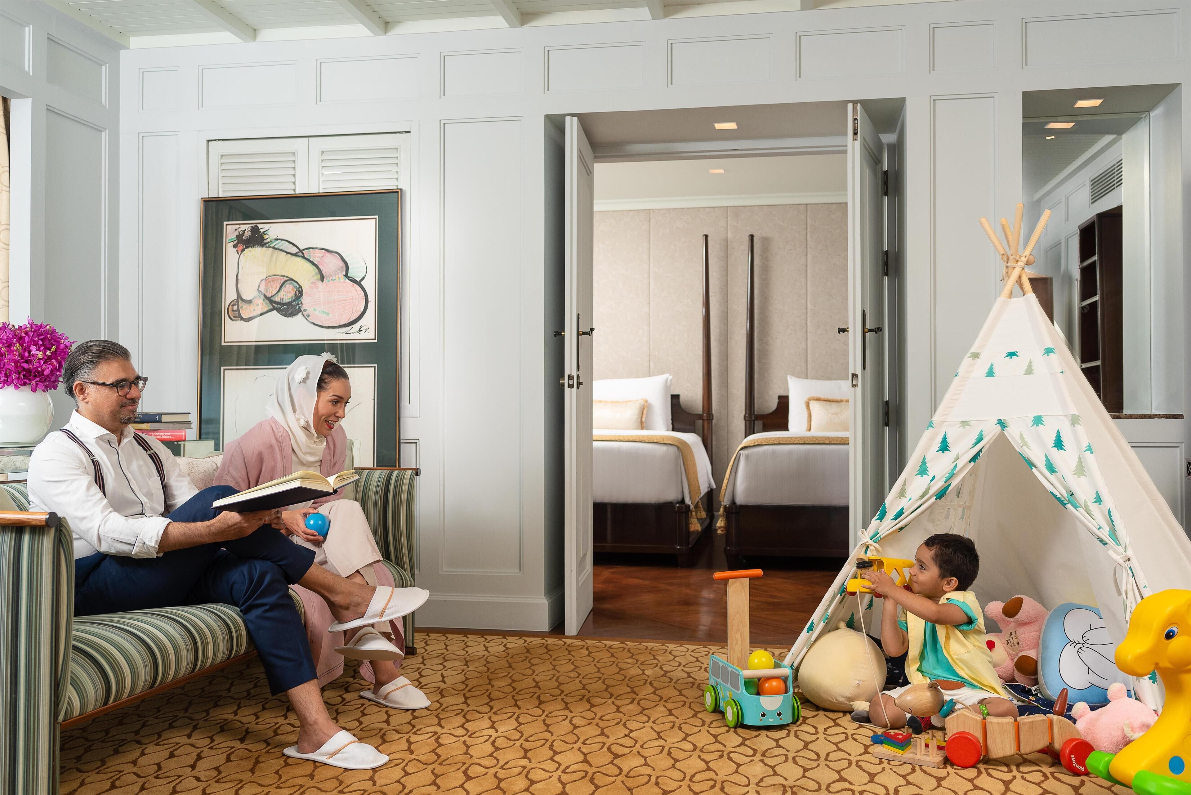 Premium bedding, down duvets, minibar, in-room safe