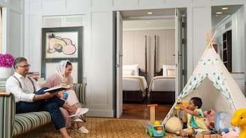 Premium bedding, down duvets, minibar, in-room safe