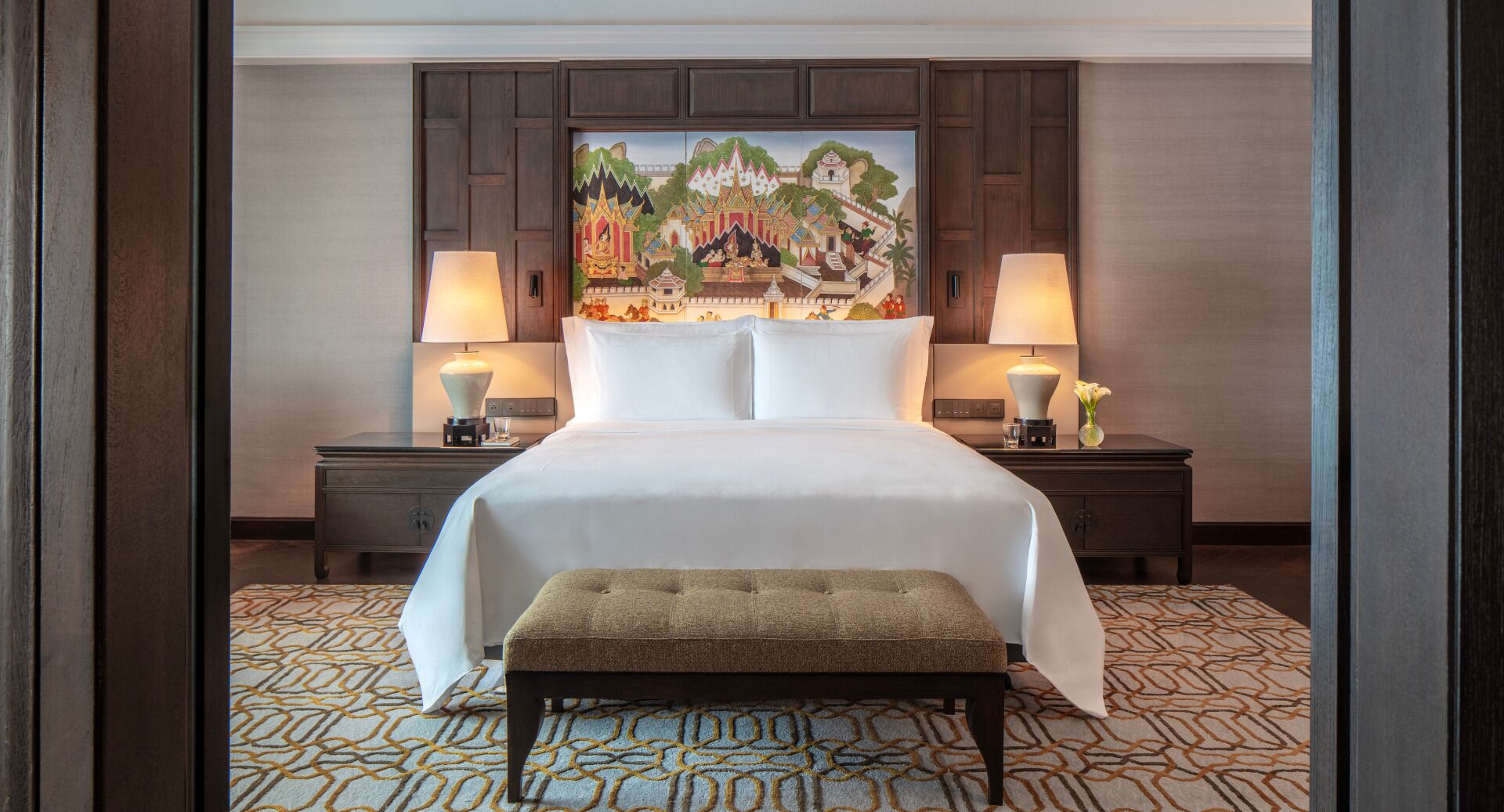 Premium bedding, down duvets, minibar, in-room safe