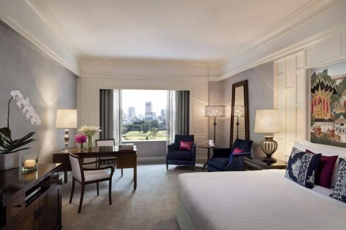 1 Schlafzimmer, hochwertige Bettwaren, Daunenbettdecken, Minibar