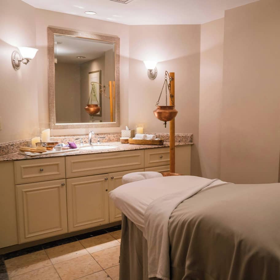 Body wraps, body scrubs, facials, massages