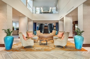 Sala de estar en el lobby