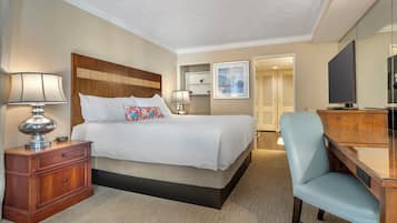 Suite, 1 cama King size (Bayfront Omni Suite) | Sábanas de algodón egipcio, ropa de cama de alta calidad y edredón