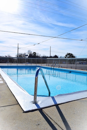 Seasonal outdoor pool