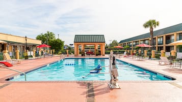 Seasonal outdoor pool