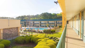 Seasonal outdoor pool