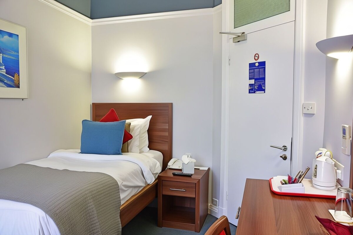 In-room safe, desk, blackout drapes, iron/ironing board (on request)