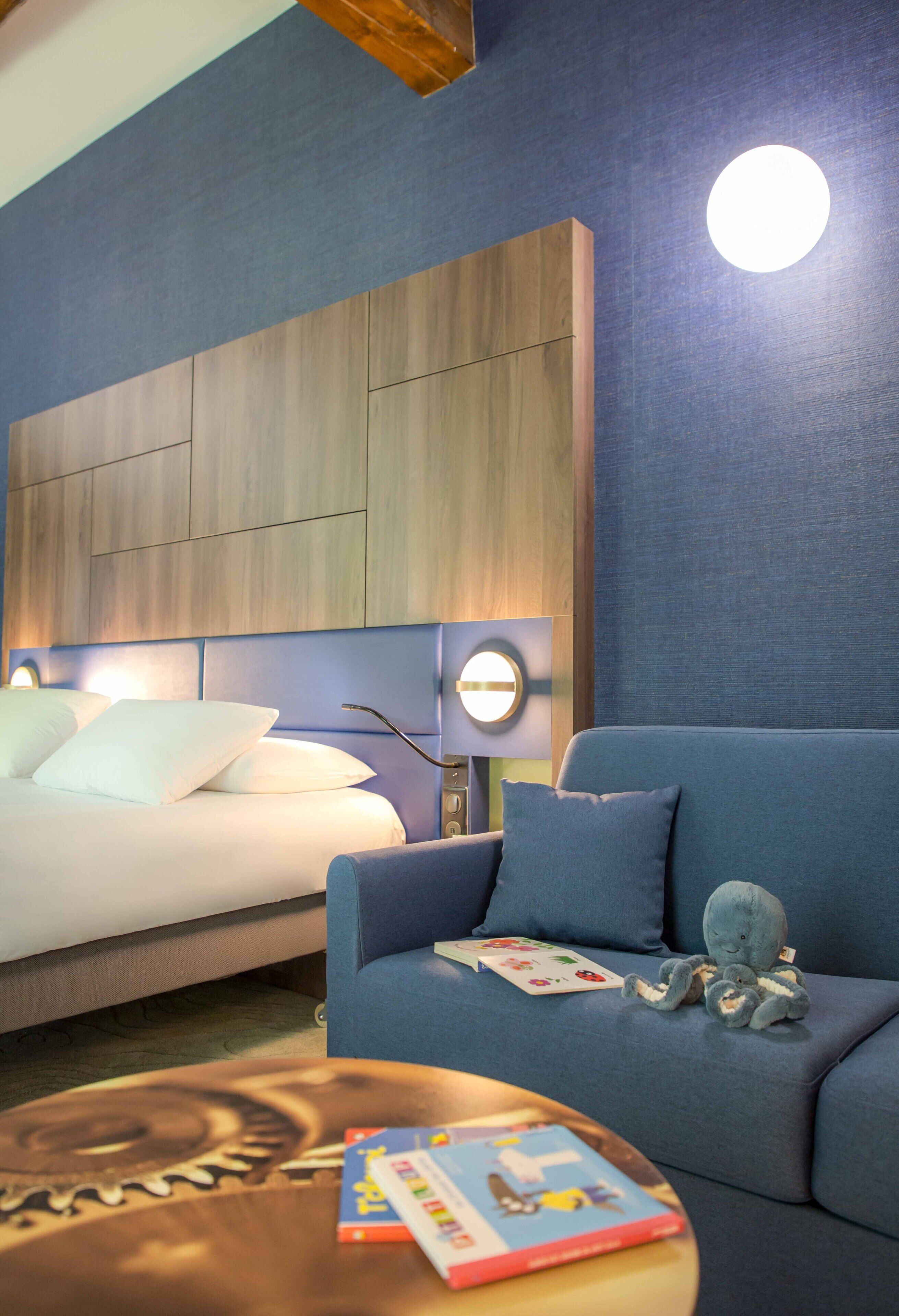 Literie de qualité supérieure, coffres-forts dans les chambres