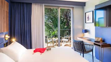 Privilege, Room, 1 Double Bed with Sofa bed, Balcony, Garden View | Premium bedding, in-room safe, individually decorated