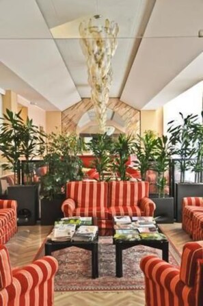 Sala de estar en el lobby