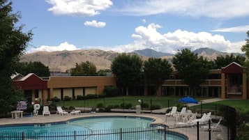 Seasonal outdoor pool