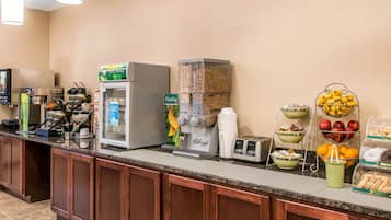 Free daily continental breakfast