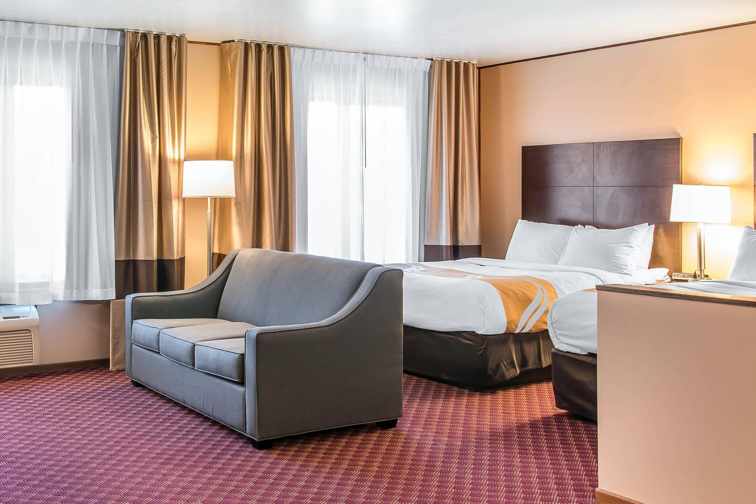 Suite, Multiple Beds, Accessible, Non Smoking | In-room safe, desk, iron/ironing board, free cribs/infant beds