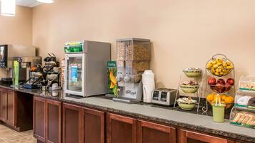 Free daily continental breakfast