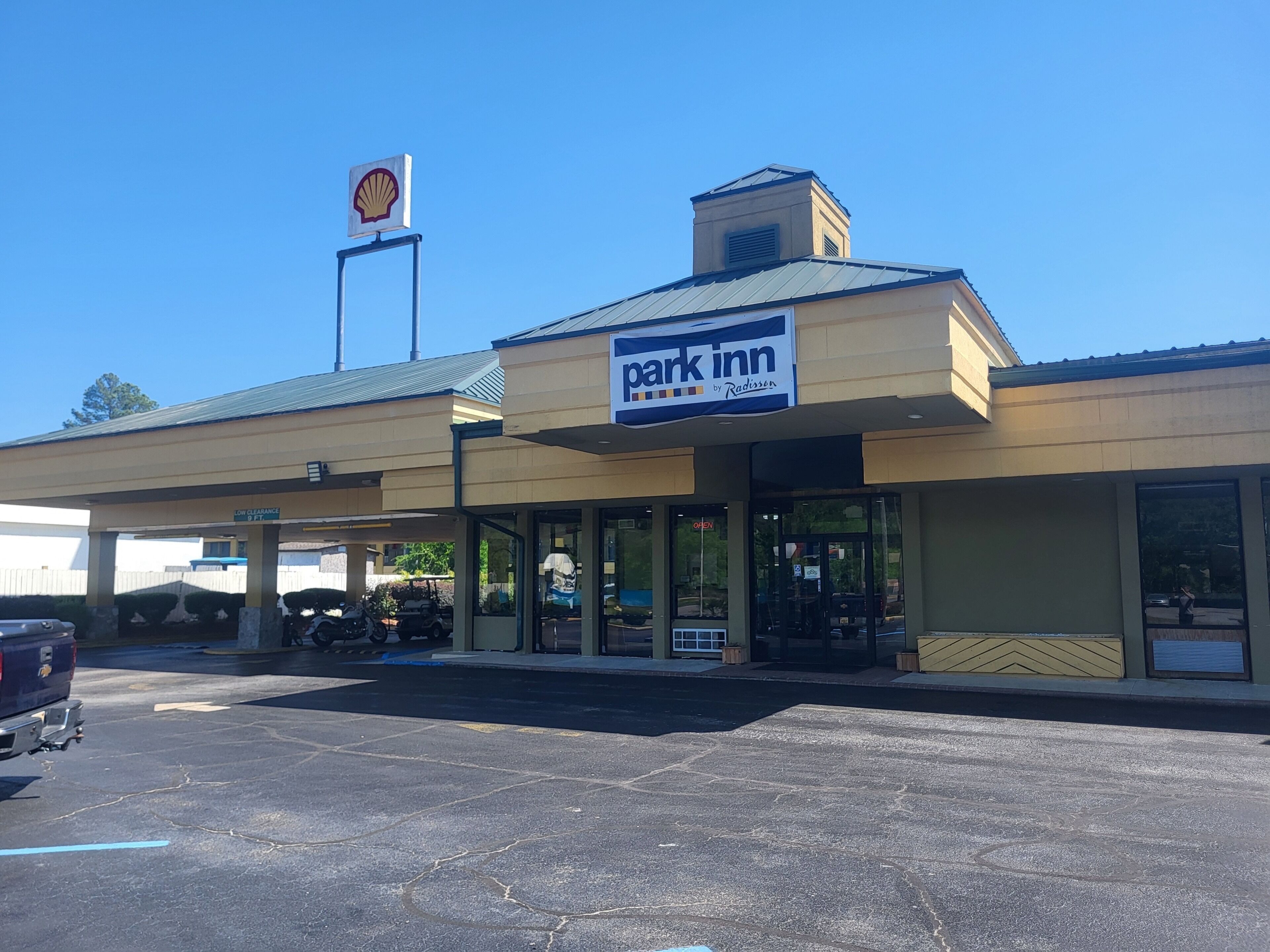 Facciata della struttura