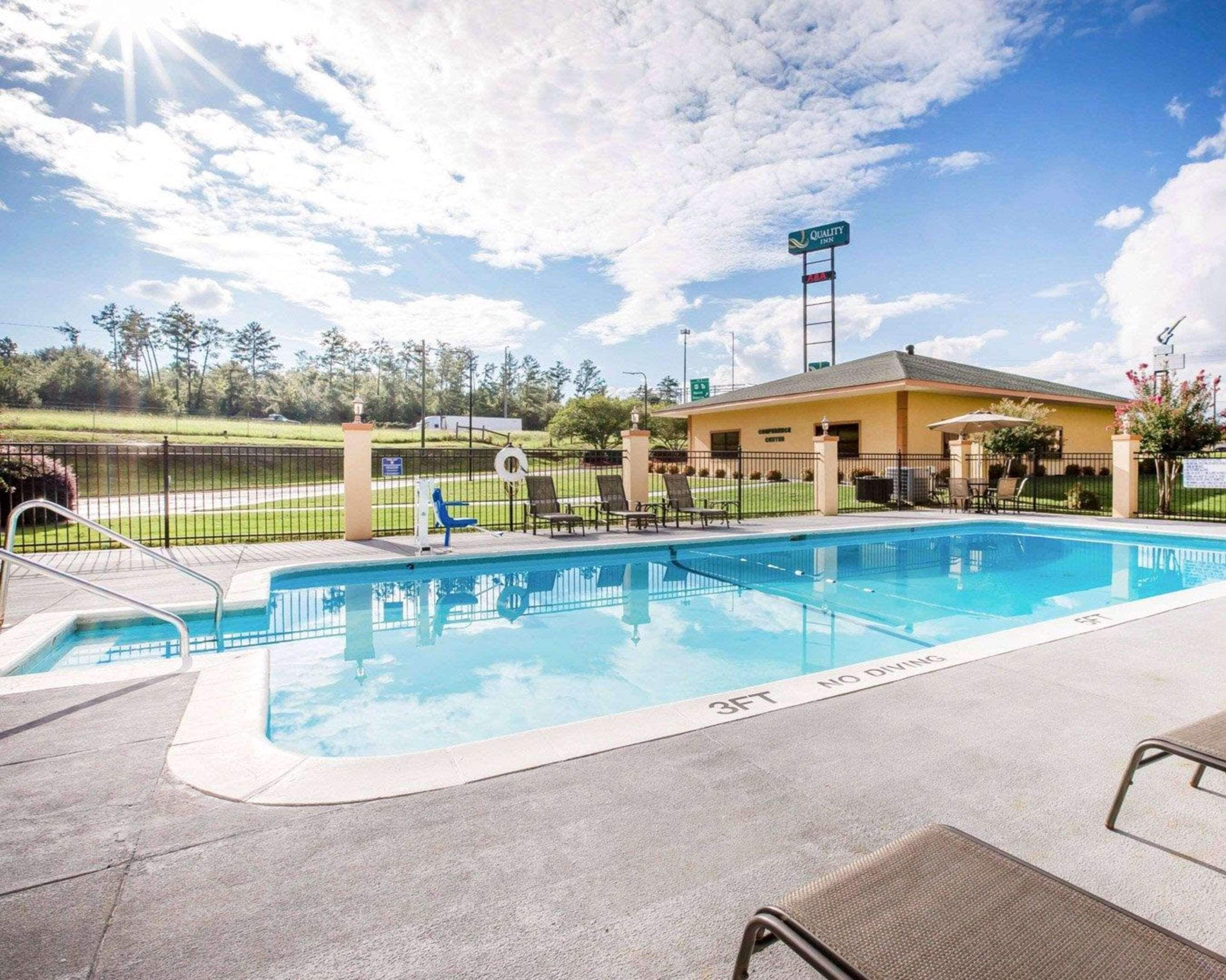 Seasonal outdoor pool