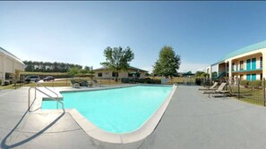 Seasonal outdoor pool