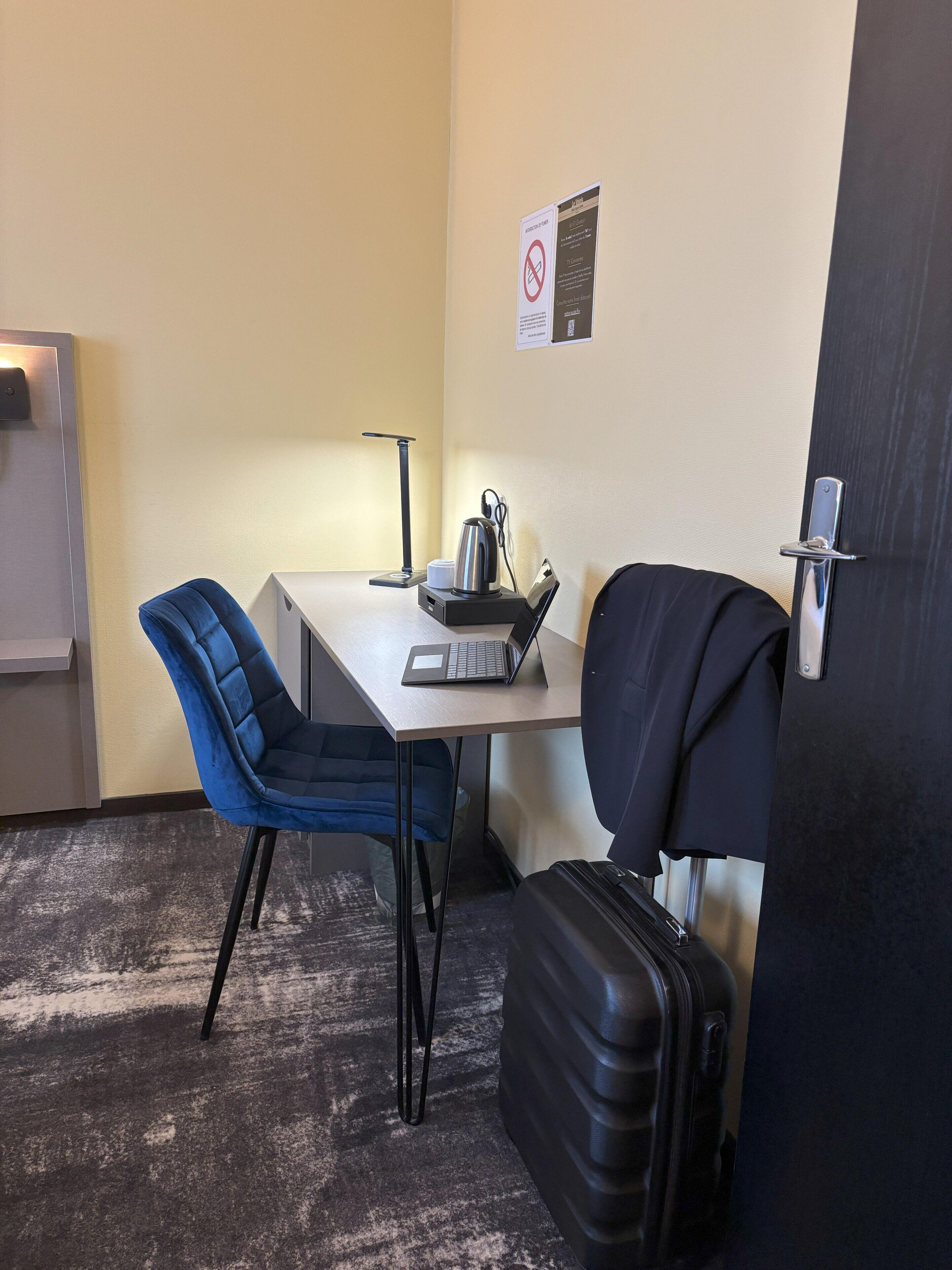 comfort double room | minibar, desk, laptop workspace, soundproofing