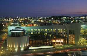 Front of property – evening/night