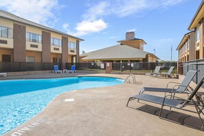 Seasonal outdoor pool