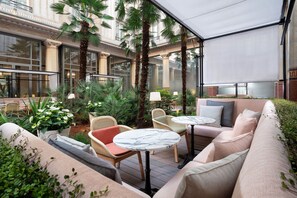 Breakfast, lunch, dinner served; French cuisine, garden views