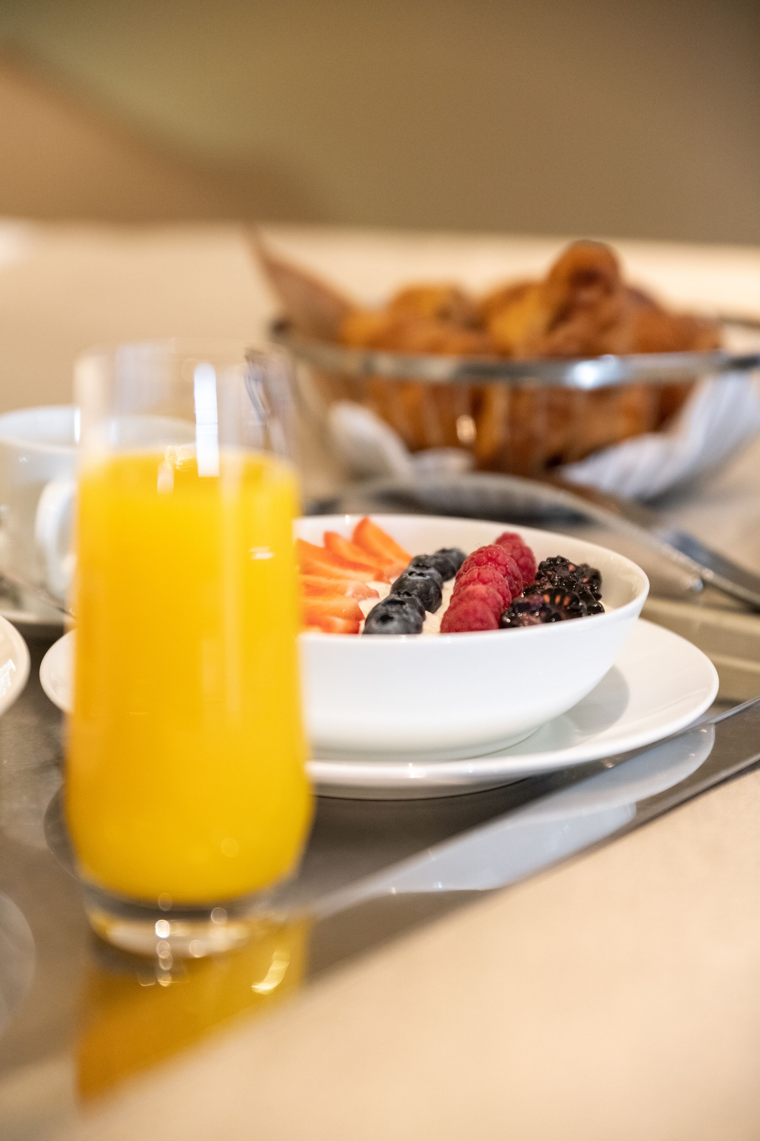Petit déjeuner continental servi tous les jours en supplément