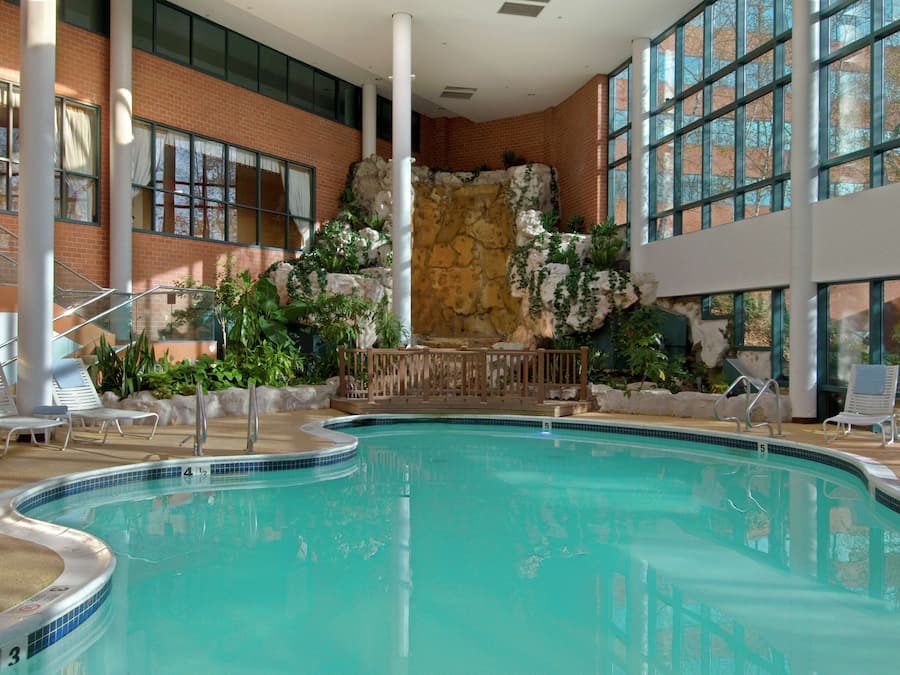 Indoor pool, outdoor pool