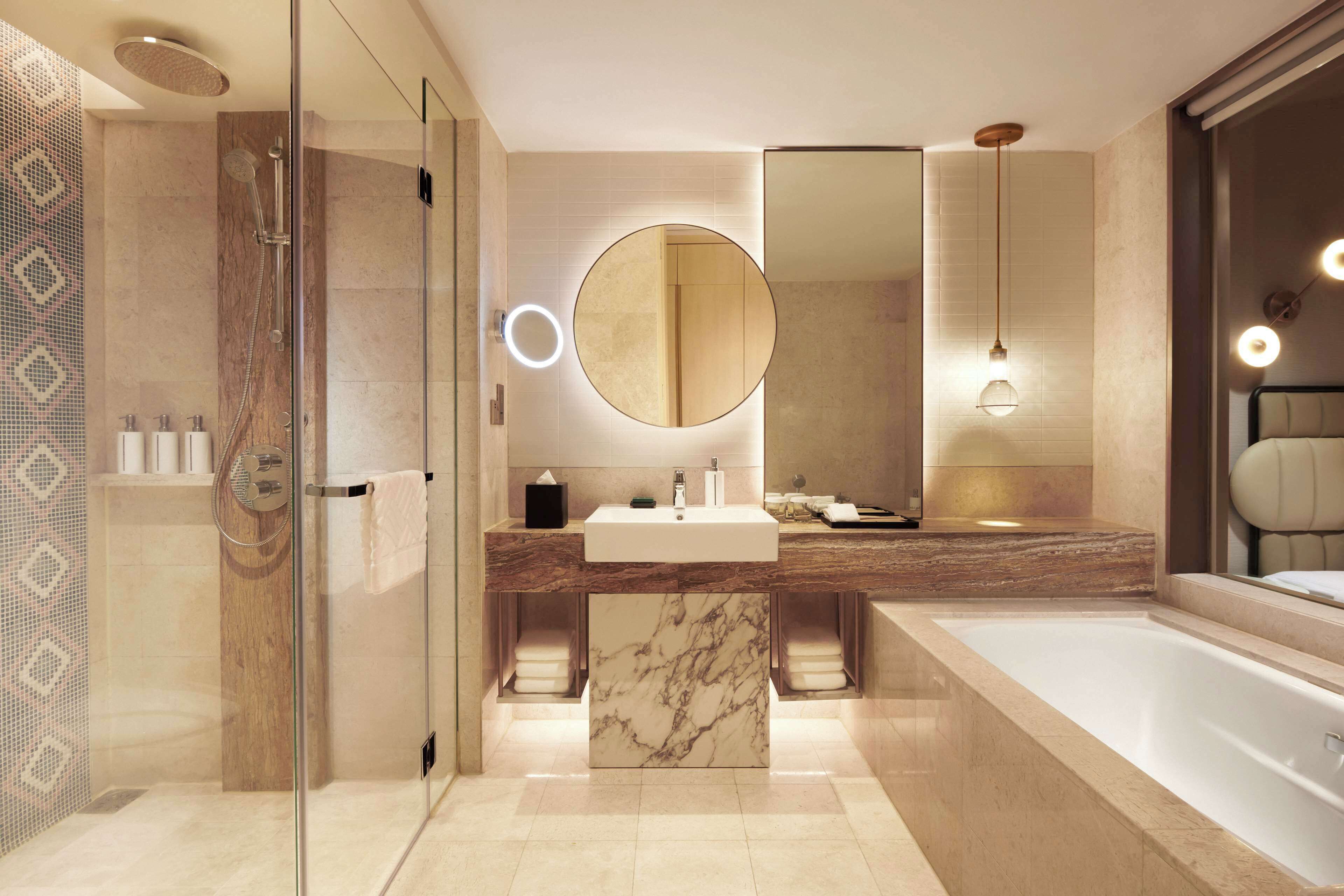 free toiletries, hair dryer, bathrobes, slippers