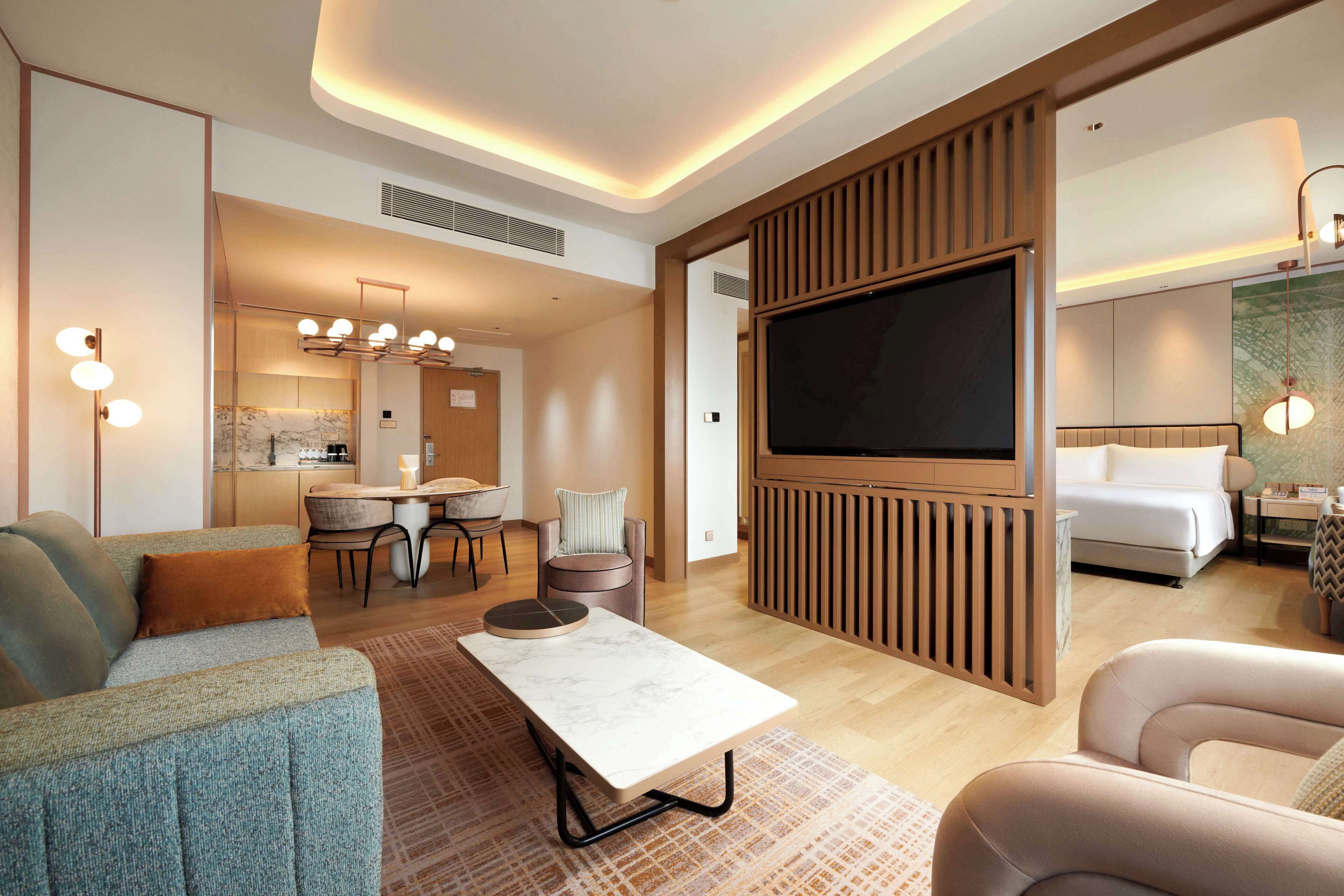 King Premium Suite with Lounge Access | Wohnbereich
