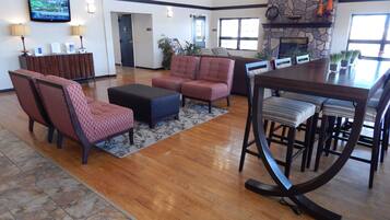 Sala de estar en el lobby