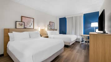 Blackout drapes, soundproofing, iron/ironing board, free WiFi