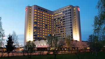 Front of property - evening/night