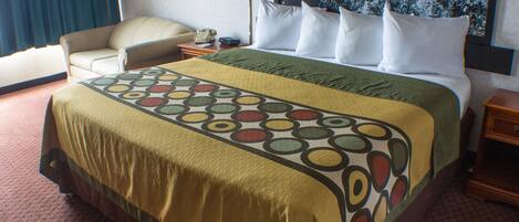 Desk, iron/ironing board, travel cot, rollaway beds