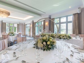 Área interna para casamento