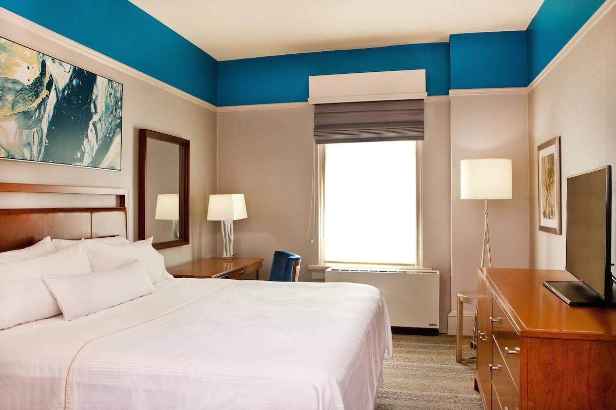 Premium bedding, pillow-top beds, in-room safe, desk