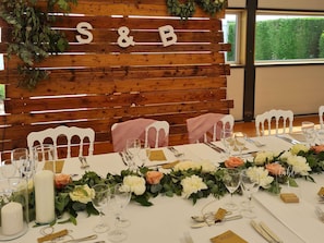 Indoor wedding