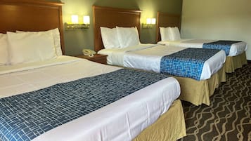 Room, Multiple Beds, Non Smoking | Desk, iron/ironing board, rollaway beds, free WiFi