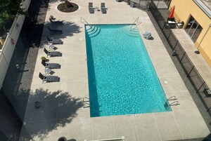 Seasonal outdoor pool