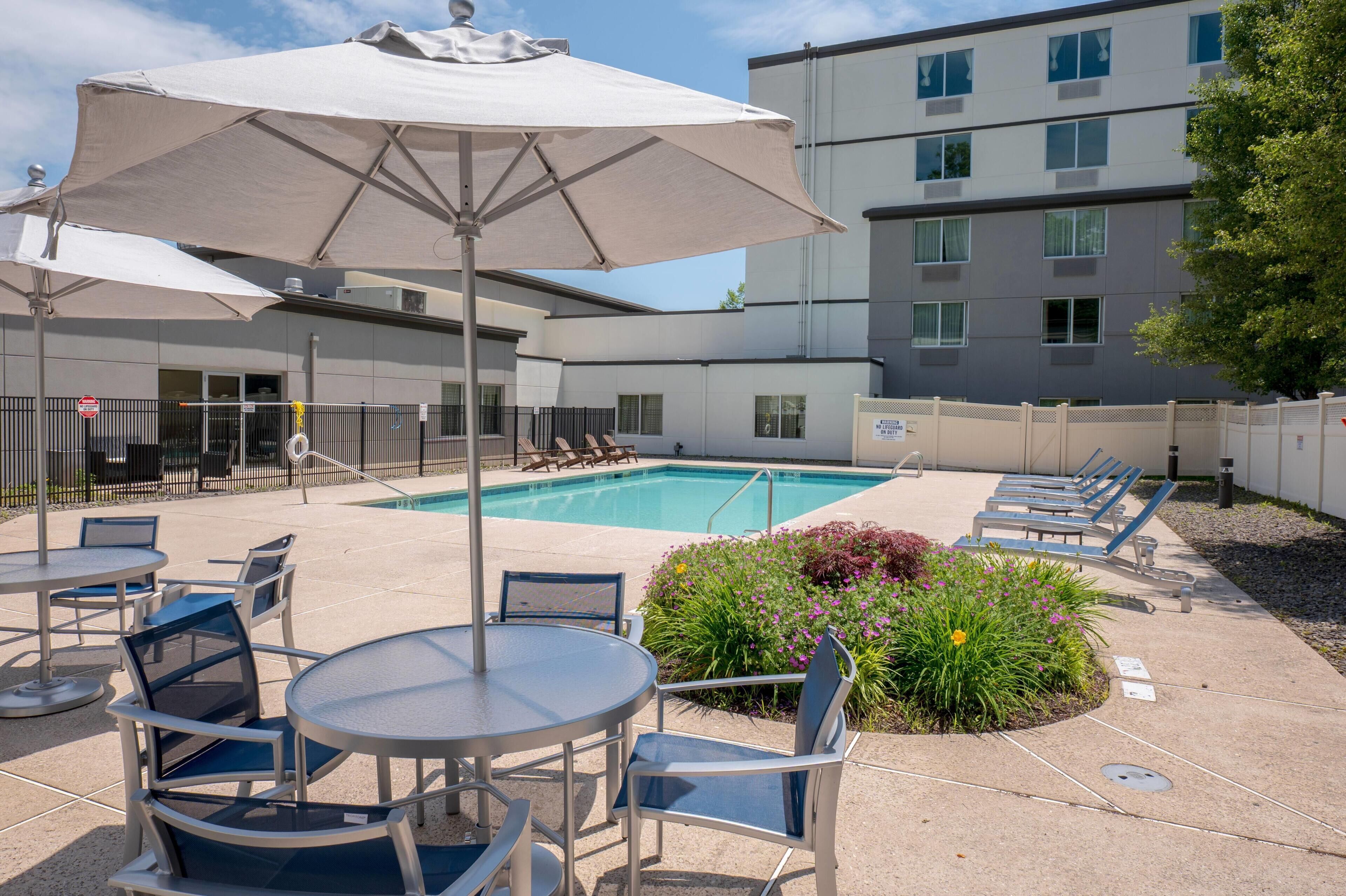 Seasonal outdoor pool