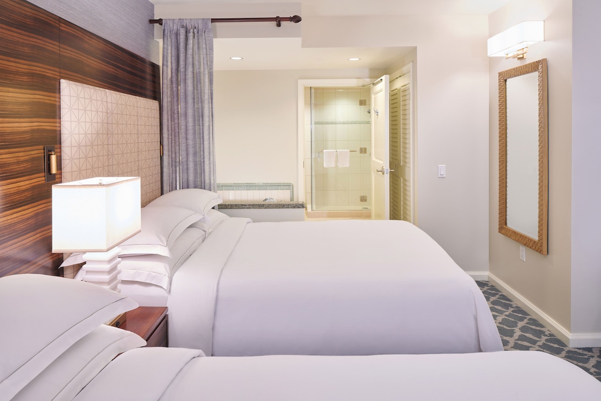 1 chambre, literie de qualité supérieure, surmatelas
