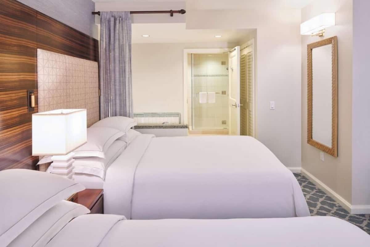 1 phòng ngủ, bộ đồ giường cao cấp, nệm có lớp đệm bông