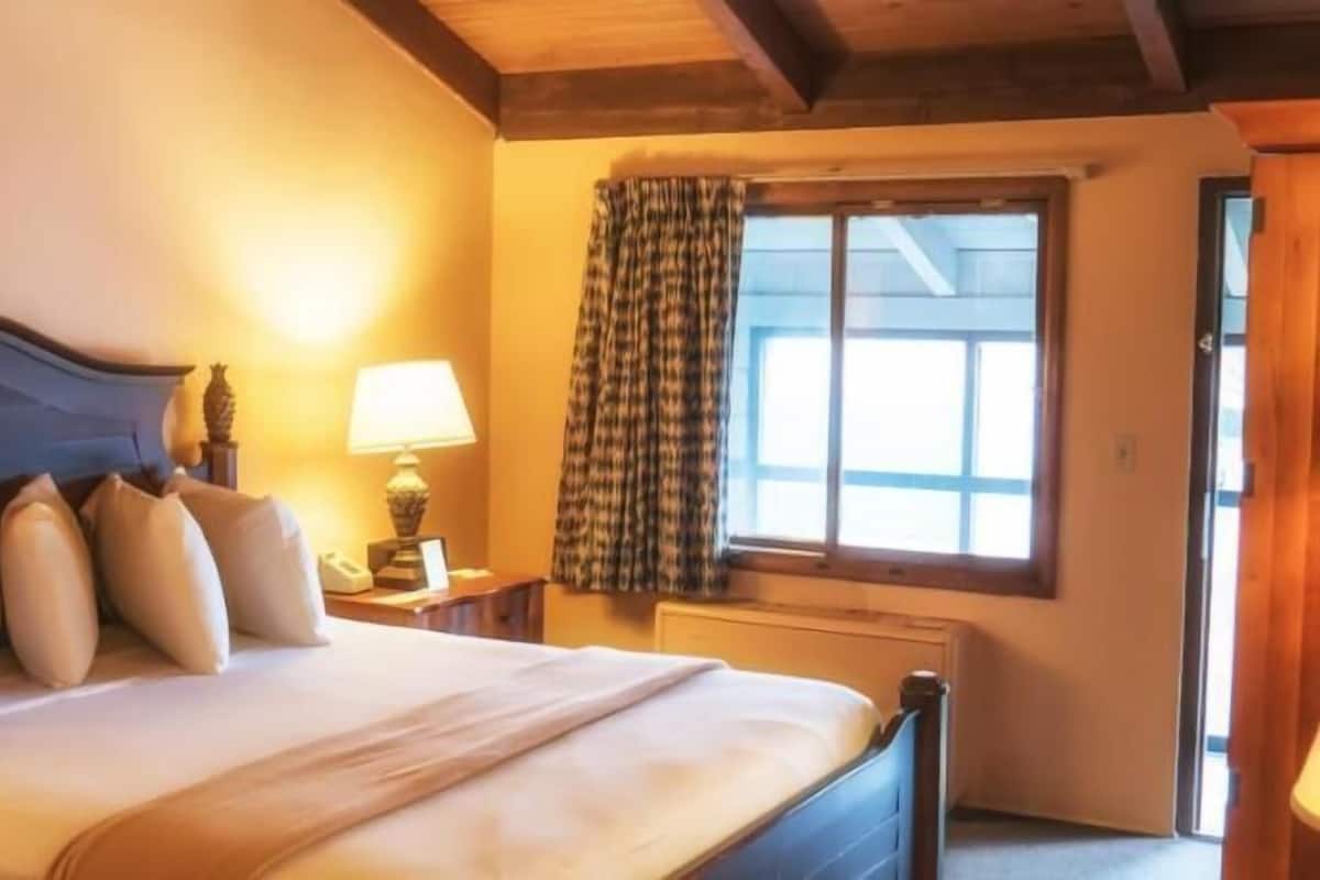 In-room safe, blackout curtains, iron/ironing board