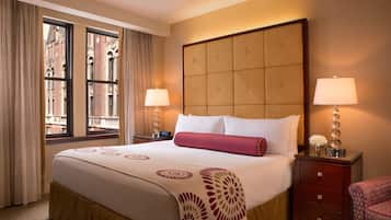 Millennium Suite King | Egyptian cotton sheets, premium bedding, down comforters, pillowtop beds