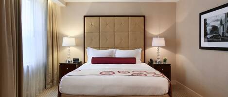 Egyptian cotton sheets, premium bedding, down comforters, pillowtop beds