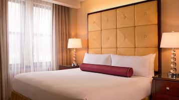 Egyptian cotton sheets, premium bedding, down comforters, pillowtop beds