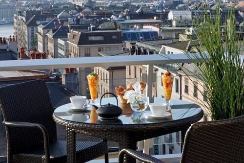 Penthouse, Terrasse | Ausblick vom Zimmer