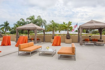Patio, balcany or terrace at Sonesta Miami Airport