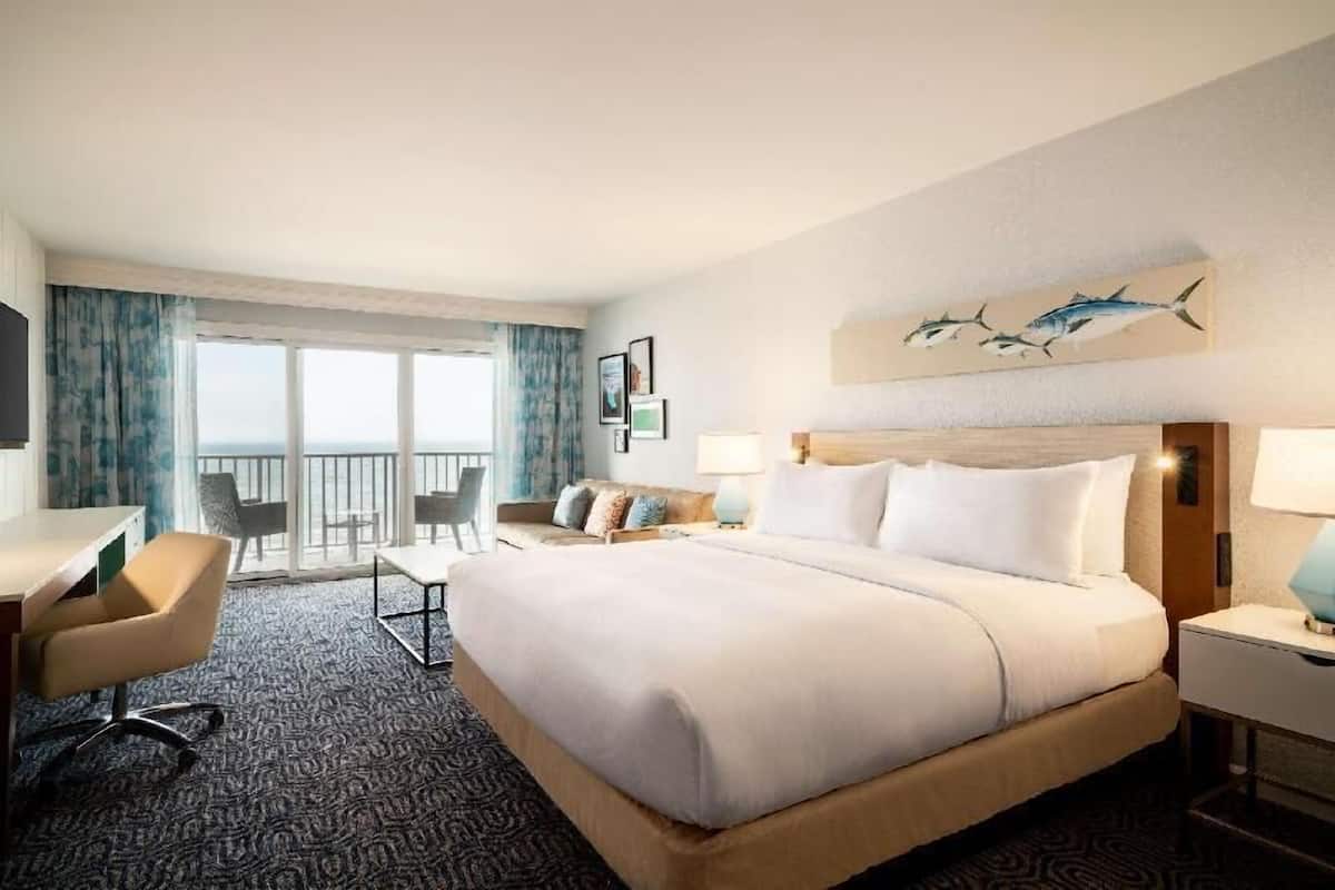 In-room safe, desk, laptop workspace, blackout drapes