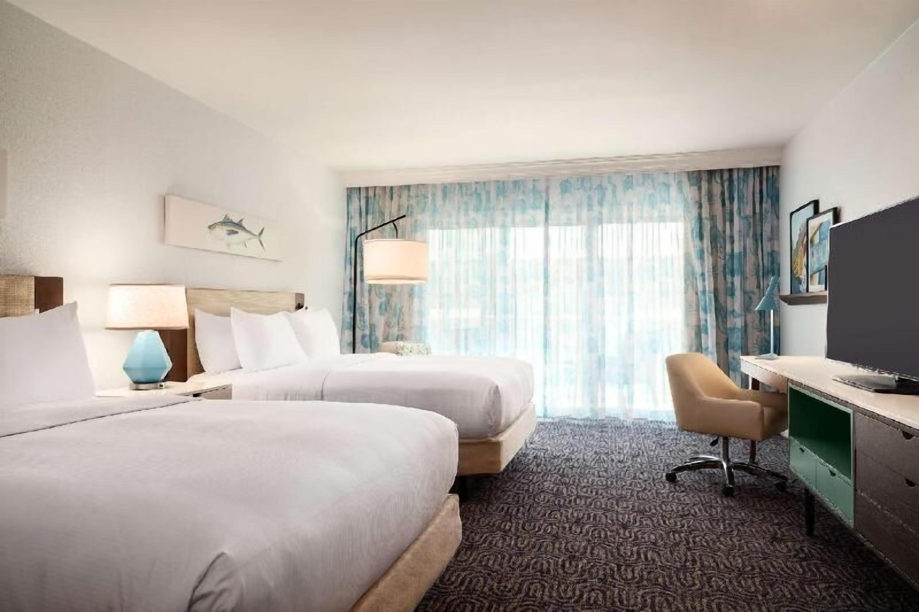 In-room safe, desk, laptop workspace, blackout drapes